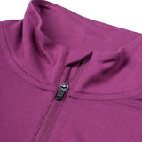 Ronhill Tech Reflect Half Zip Women's Running Top - Blackcurrant/Reflect
