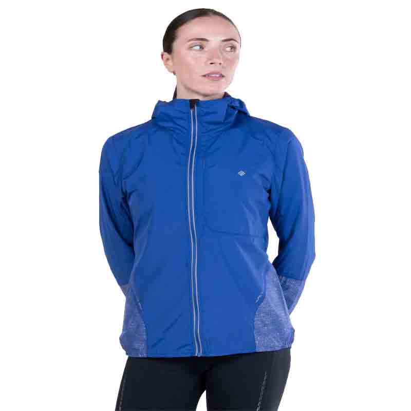 Ronhill Tech Reflect Women's Running Jacket - Blue Violet/Reflect