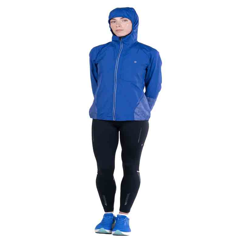 Ronhill Tech Reflect Women's Running Jacket - Blue Violet/Reflect