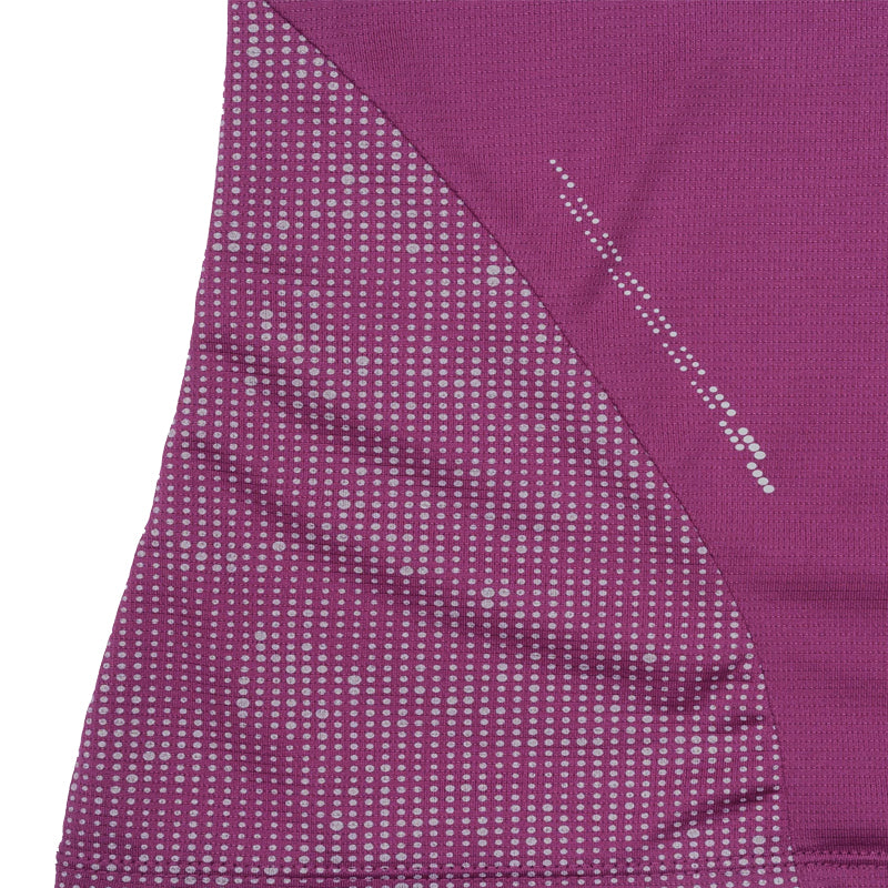 Ronhill Tech Reflect Long Sleeve Women's Running Top - Blackcurrant/Reflect