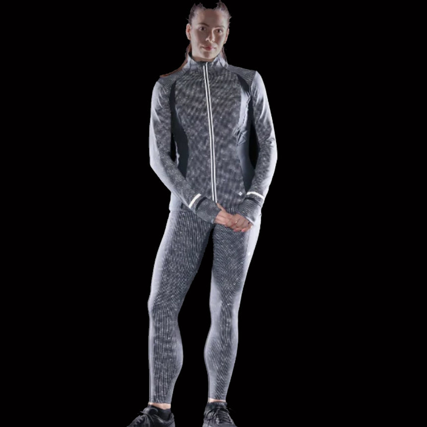 Ronhill Tech Reflect Lux Women's Running Tight - Black/Reflect