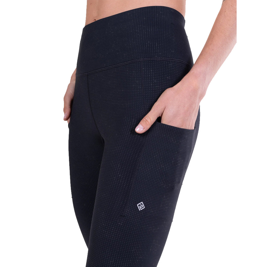 Ronhill Tech Reflect Lux Women's Running Tight - Black/Reflect