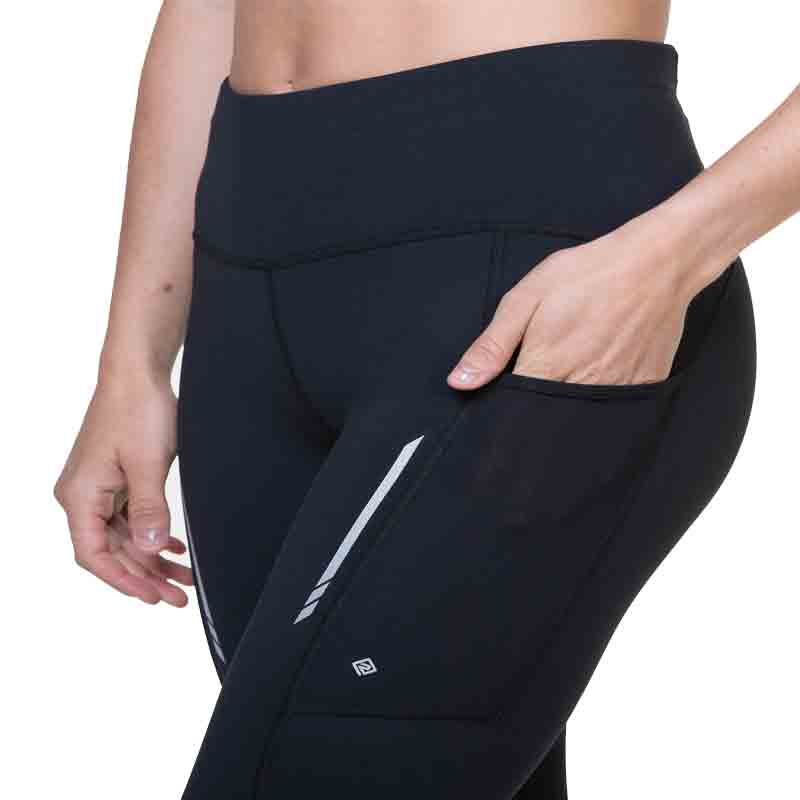 Ronhill Tech Reflect Women's Running Tight - Black/Reflective