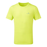 Ronhill Tech Short Sleeve Men's Running Tee - Citrus/Azurite