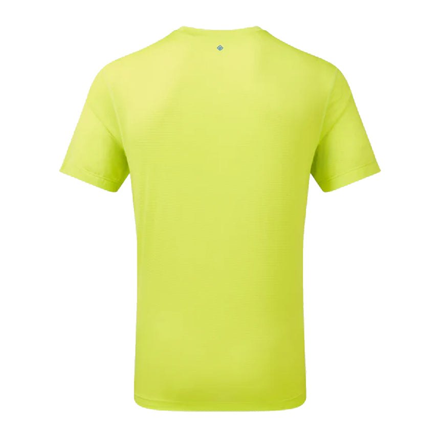 Ronhill Tech Short Sleeve Men's Running Tee - Citrus/Azurite