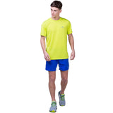 Ronhill Tech Short Sleeve Men's Running Tee - Citrus/Azurite