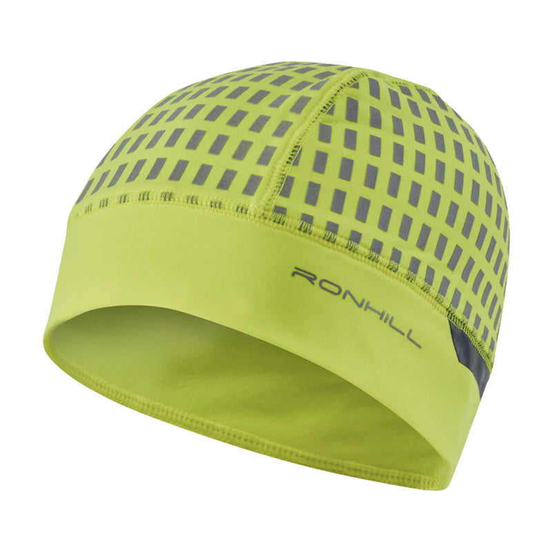 Ronhill Afterhours Running Beanie - Fluo Yellow/Charcoal