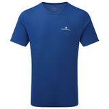 Ronhill Core Short Sleeve Men's Running Tee -  Dark Cobalt/Bright White