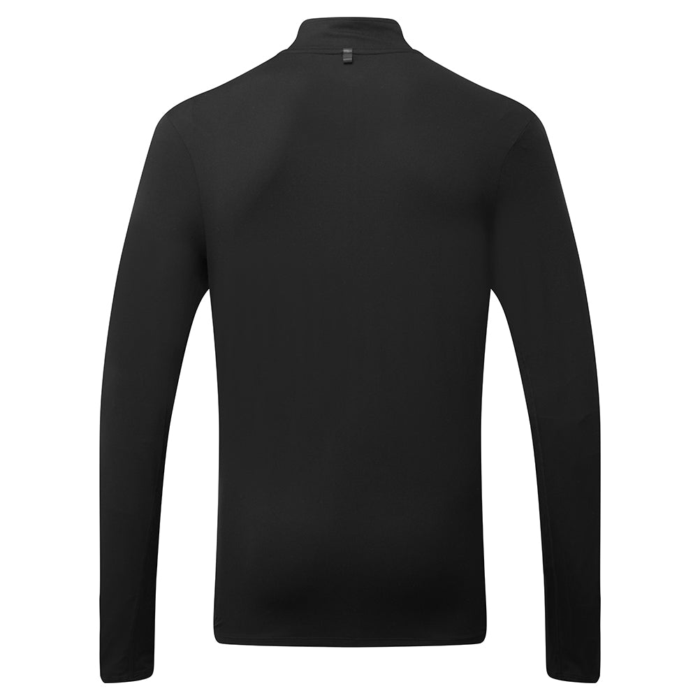 Ronhill Core Thermal Halfzip Men's Running Top - Black/Bright White