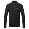 Ronhill Core Thermal Halfzip Men's Running Top - Black/Bright White