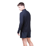 Ronhill Core Thermal Halfzip Men's Running Top - Black/Bright White