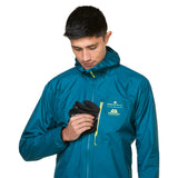 Ronhill Tech Gore-Tex® Mercurial Men's Running Jacket - Deep Teal/Acid