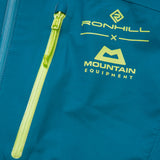 Ronhill Tech Gore-Tex® Mercurial Men's Running Jacket - Deep Teal/Acid