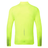 Ronhill Tech Reflect Halfzip Men's Running Top - Fluo Yellow/Reflect