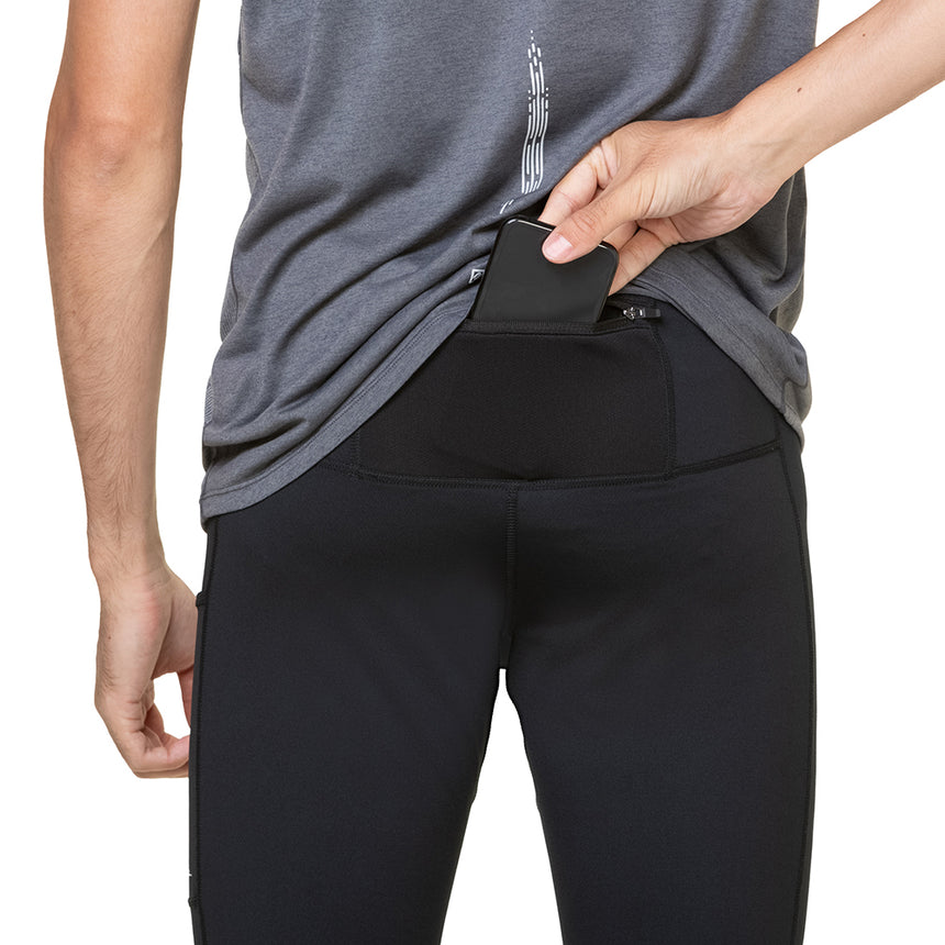 Ronhill Tech Reflect Men's Running Tight - Black/Reflect