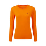 Ronhill Core Long Sleeve Women's Running Tee - Mango/Grape