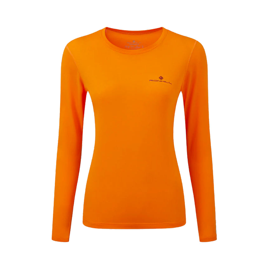 Ronhill Core Long Sleeve Women's Running Tee - Mango/Grape