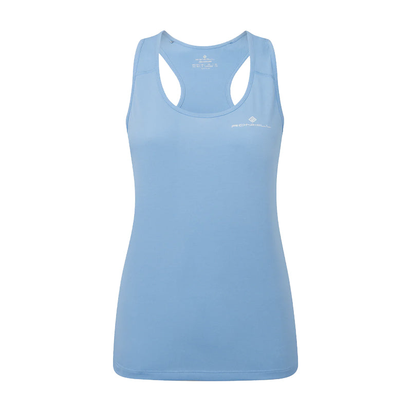 Ronhill Core Women's Running Vest - Cornflower Blue/Bright White