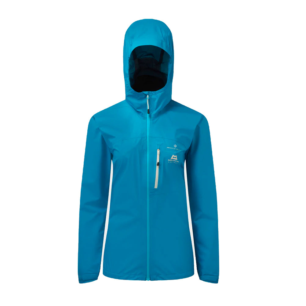 Ronhill Tech Gore-Tex® Mercurial Women's Running Jacket - Kingfisher/Limestone
