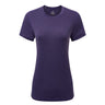 Ronhill Life Tencel Short Sleeve Women's Running Tee - Ultraviolet Marl