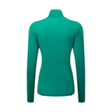 Ronhill Life Practice Halfzip Long Sleeve Women's Running Top - Vine/Fluo Yellow