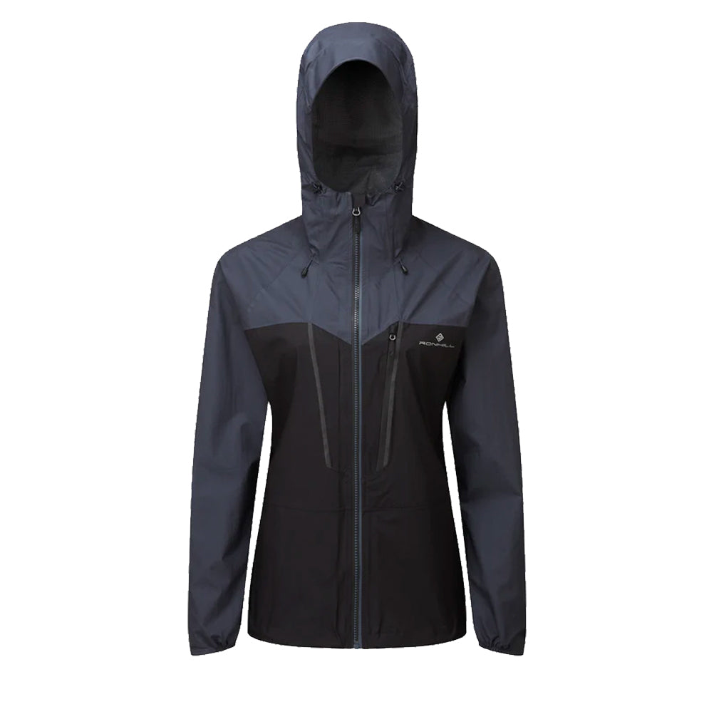 Ronhill Tech Fortify Women's Running Jacket - Black/Charcoal