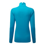 Ronhill Tech Prism Halfzip Long Sleeve Women's Running Top - Kingfisher/Grape