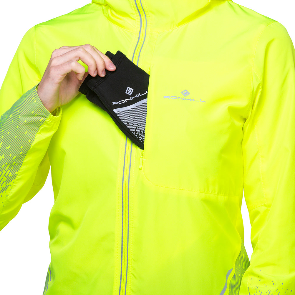 Ronhill Tech Reflect Women's Running Jacket - Fluo Yellow/Reflect