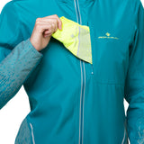 Ronhill Tech Reflect Women's Running Jacket - Marine/Reflect