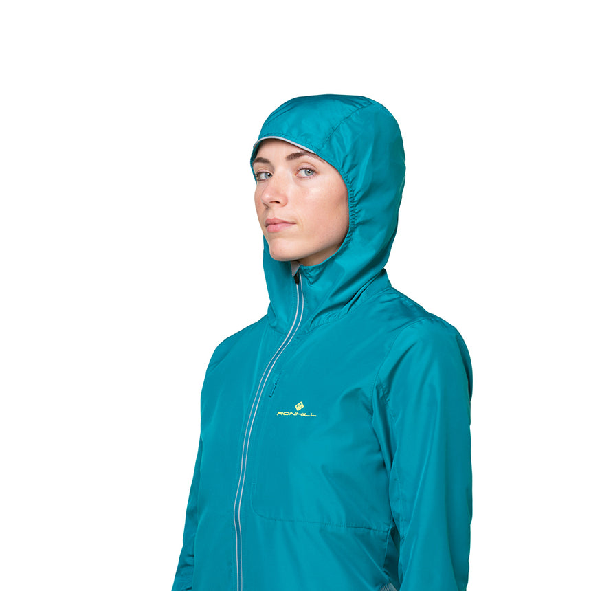 Ronhill Tech Reflect Women's Running Jacket - Marine/Reflect