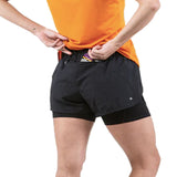 Ronhill Tech Twin Women's Running Short - All Black