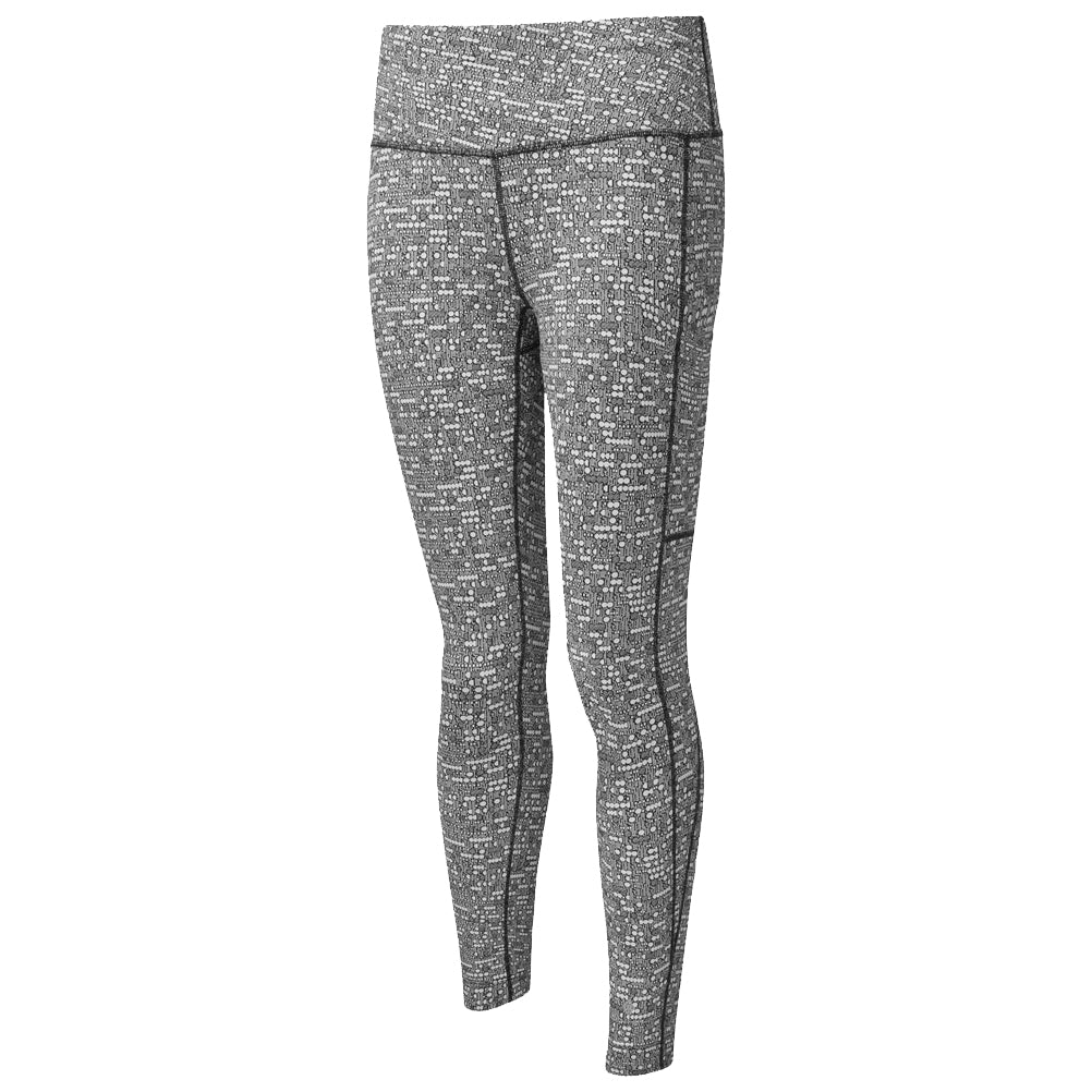 Ronhill Life Deluxe Women's Running Crop Tight - Vanilla/Black