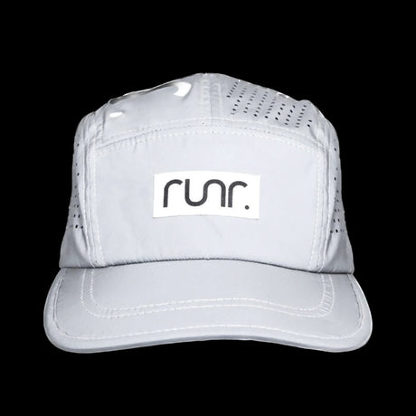Runr Lumos Reflective Tech Cap Front