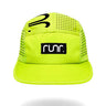 Runr Lumos Reflective Technical Running Hat  - Fluo Yellow/Reflect