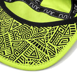 Runr Lumos Reflective Technical Running Hat  - Fluo Yellow/Reflect