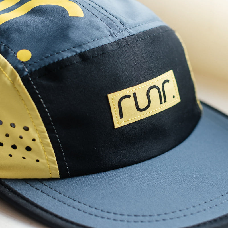 Runr Seoul Technical Running Hat - Green/Yellow/Black – The Running Outlet
