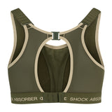 SA Champion Ultimate Sports Padded Bra Olive Back2