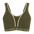 SA Champion Ultimate Sports Padded Bra Olive Front2