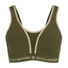 SA Champion Ultimate Sports Padded Bra Olive Front2