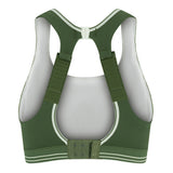 Shock Absorber Ultimate Run Sports Bra - Bronze Green/Murmur Trims
