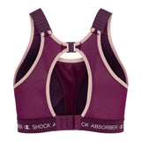 Shock Absorber Ultimate Run Padded Sports Bra - Dark Purple/Zephyr
