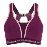 Shock Absorber Ultimate Run Padded Sports Bra - Dark Purple/Zephyr