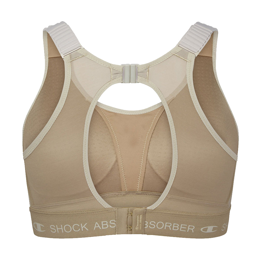 Shock Absorber Ultimate Run Padded Sports Bra - Sand Pepper Khaki