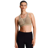 Shock Absorber Ultimate Run Padded Sports Bra - Sand Pepper Khaki