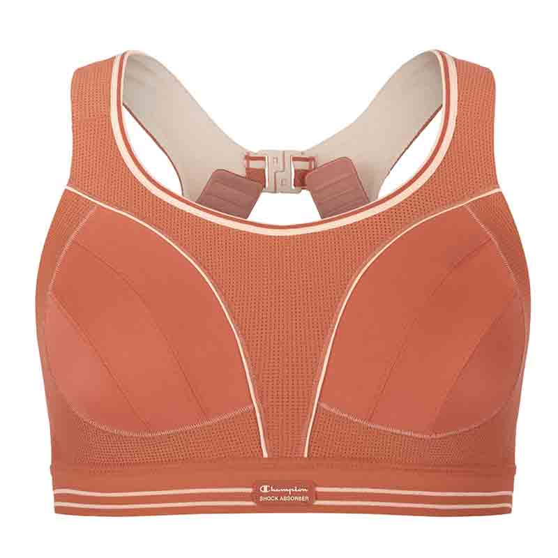 Shock Absorber Ultimate Run Sports Bra - Heated Copper