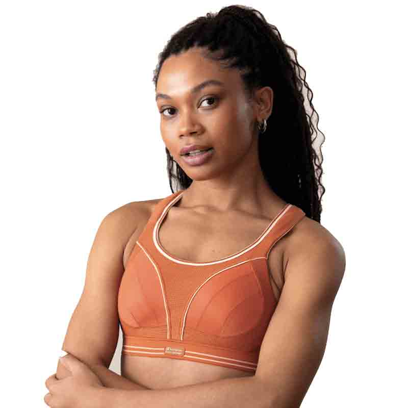 Shock Absorber Ultimate Run Sports Bra - Heated Copper