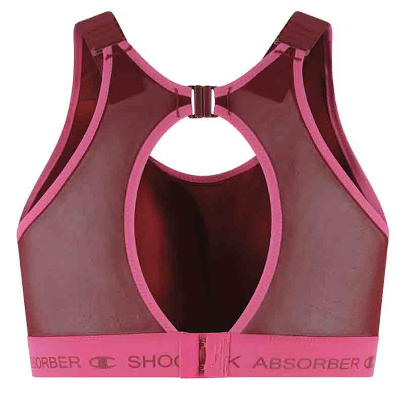Shock Absorber Ultimate Run Padded Sports Bra - Tibetan Red