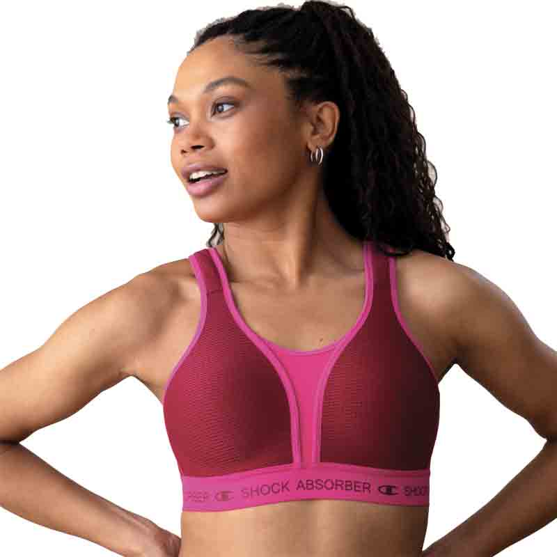 Shock Absorber Ultimate Run Padded Sports Bra - Tibetan Red