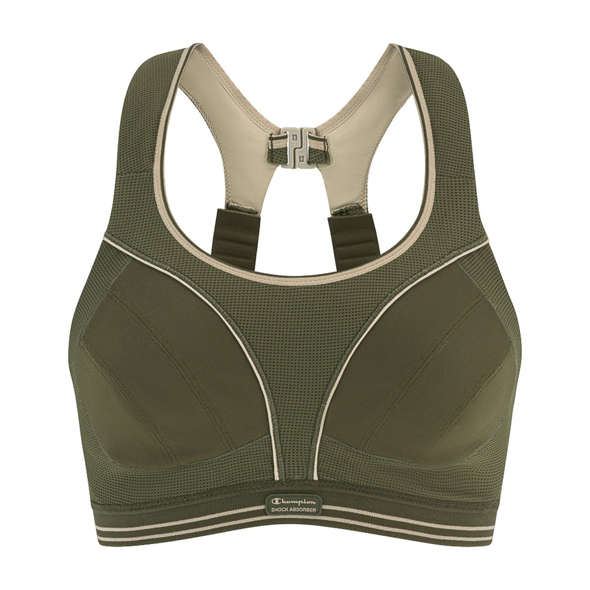 Shock Absorber Ultimate Run Sports Bra - Olive Night
