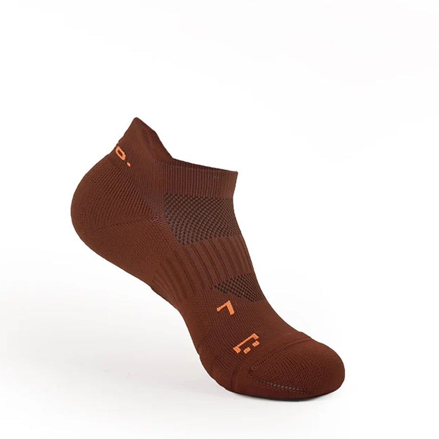 S/Co Ankle Running Socks - Choco Orange